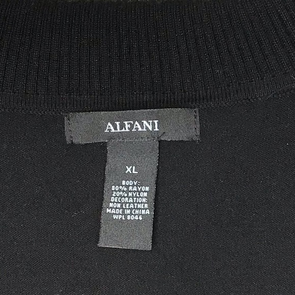 Alfani Embellished Womens Turtleneck Sweater -L/XL - Picture 12 of 17